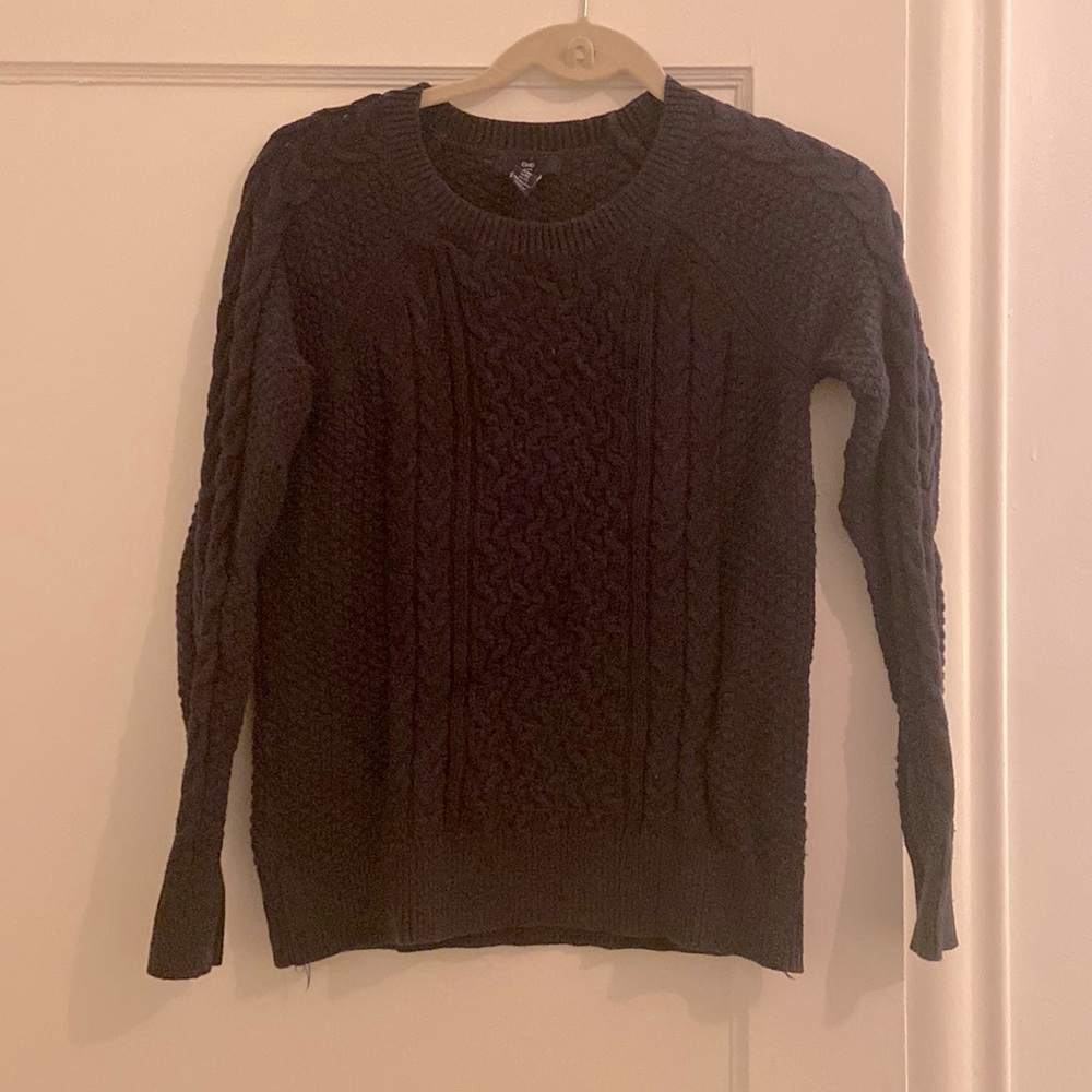 Navy blue sweater